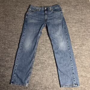 Levi’s‎ 505 Jeans Mens W32 L30 Blue Denim Regular Fit Straight Leg Water Less